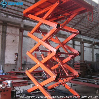 Giá tốt. Thiết kế nền tảng nâng cắt kéo cố định bằng thép tùy chỉnh mới nhất hiện đại cho các ứng dụng hạng nặng trực tuyến