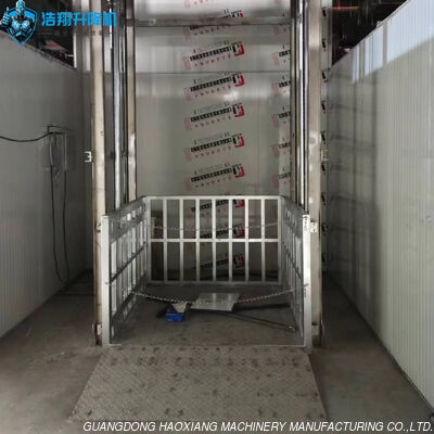 Bom preço. Elevador de Carga Hidráulico com Guia de Aço Inoxidável Capacidade 1000-15000kg on-line