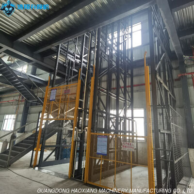 Giá tốt. Công nghiệp Nhà hàng hóa Hàng hóa Thang máy Thang khoan Thang máy thủy lực dẫn đường đôi Thang hàng hóa trực tuyến