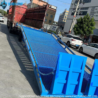 Un buen precio. Rampa de muelle de carga portátil Rampa de carga de contenedores ajustable Rampa de carga hidráulica en línea