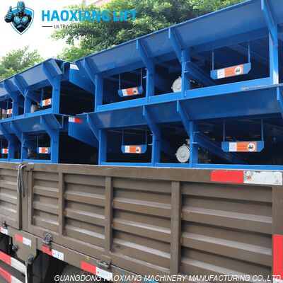 좋은 가격 Forklift-Compatible Hydraulic Stationary Dock Leveler - Strength Steel Platform Automatic Hydraulic System for Truck Container 온라인으로