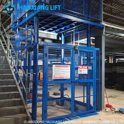 Good price CE Certified Single-Rail Hydraulic Cargo Lift - 1.5T-5T for 2-5 Floors Warehouse Vertical Transport online