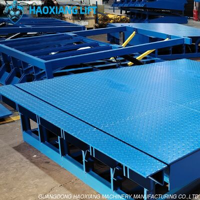 Harga yang bagus Heavy-Duty 5T-18T Hydraulic Lift Platform - Tingginya Bisa Disesuaikan & Tahan Lolos untuk Transfer Kargo on line