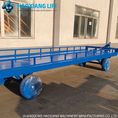 Good price Heavy-Duty Steel Flatbed Trailer - 2 Ton Industrial Cargo Handling Trailer online