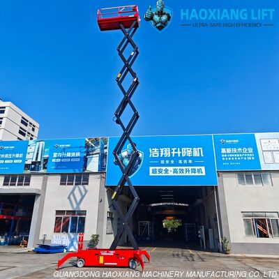 Un bon prix. Plateforme élévatrice mobile automotrice à ciseaux sécurisée - Hauteur de travail 16m, capacité de 600kg, pour la maintenance des installations industrielles en ligne