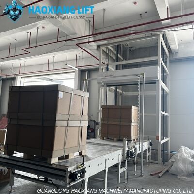 Un buen precio. HAOXIANG transportador recíproco vertical de trabajo pesado - 5M 500-3000kg elevador de material hidráulico de fábrica personalizable en línea