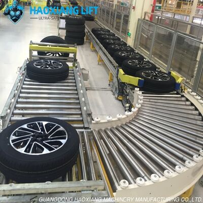 Bom preço. Transportador de rolos motorizado de alta velocidade - Transportador de linha de produção industrial HAOXIANG de 600kg on-line