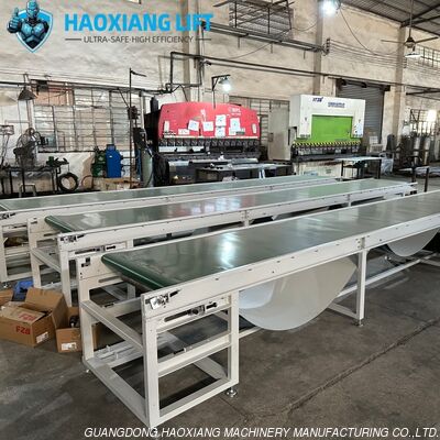 Good price High-Efficiency Continuous Chain Conveyor - 1100kg HAOXIANG E-Commerce Fulfillment Center Conveyor online
