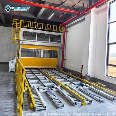 Quality Heavy-Duty Vertical Reciprocating Conveyor Hydraulic Steel Cargo Lift factory