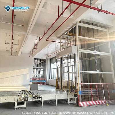 Quality Customizable Vertical Reciprocating Conveyor with 1–3 Tons Load Capacity and Hydraulic System factory