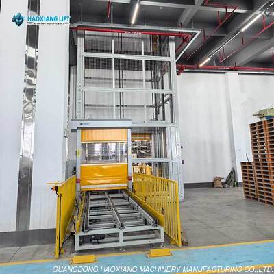 Quality Heavy Load Vertical Reciprocating Conveyor Steel Hydraulic Freight Lift Platform factory
