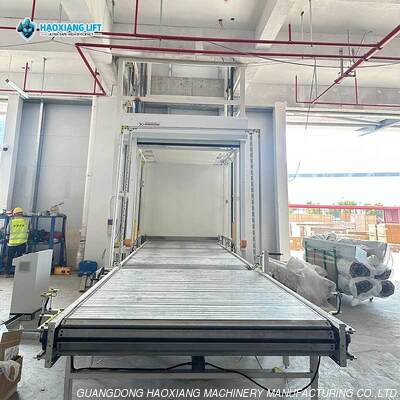 Quality Vertical Reciprocating Conveyor VRC Z Type 3000kg Steel Cargo Lift System factory